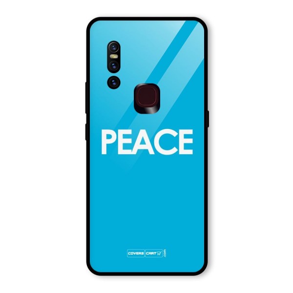 Peace Glass Back Case for Vivo V15