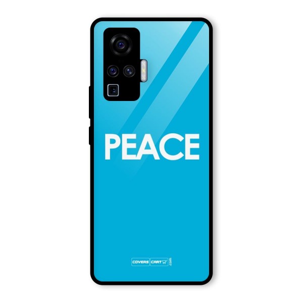 Peace Glass Back Case for Vivo X50 Pro