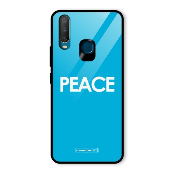 Peace Glass Back Case for Vivo Y12