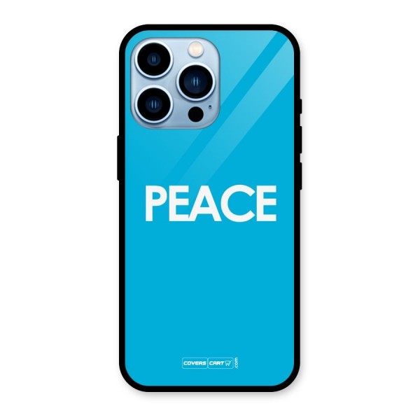 Peace Glass Back Case for iPhone 13 Pro