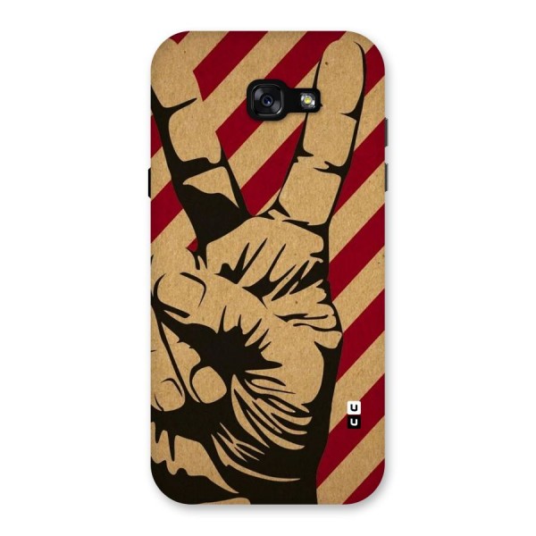 Peace Stripes Back Case for Galaxy A7 (2017)