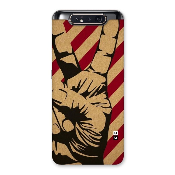 Peace Stripes Back Case for Galaxy A80