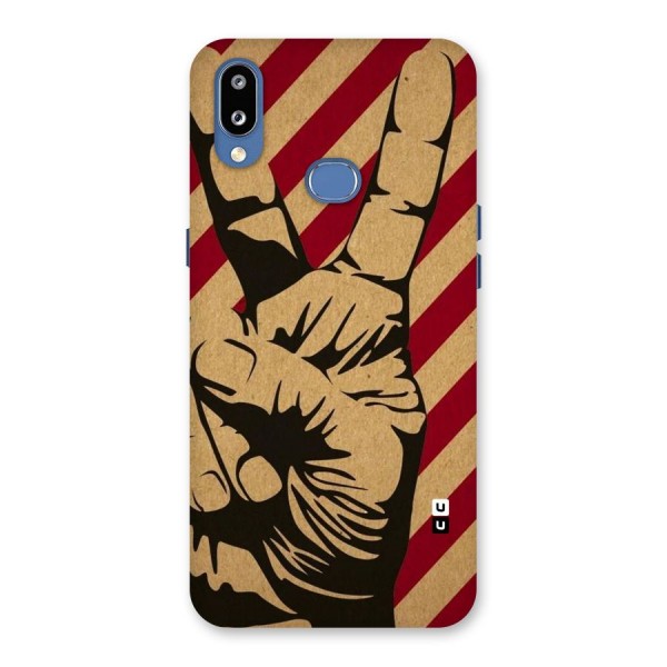 Peace Stripes Back Case for Galaxy M01s