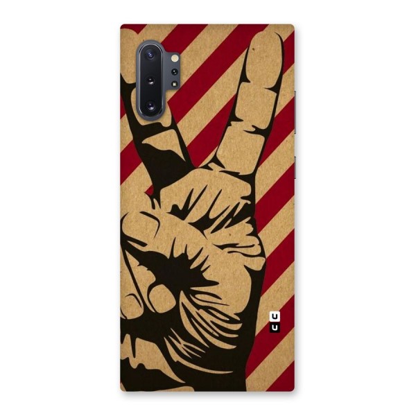 Peace Stripes Back Case for Galaxy Note 10 Plus