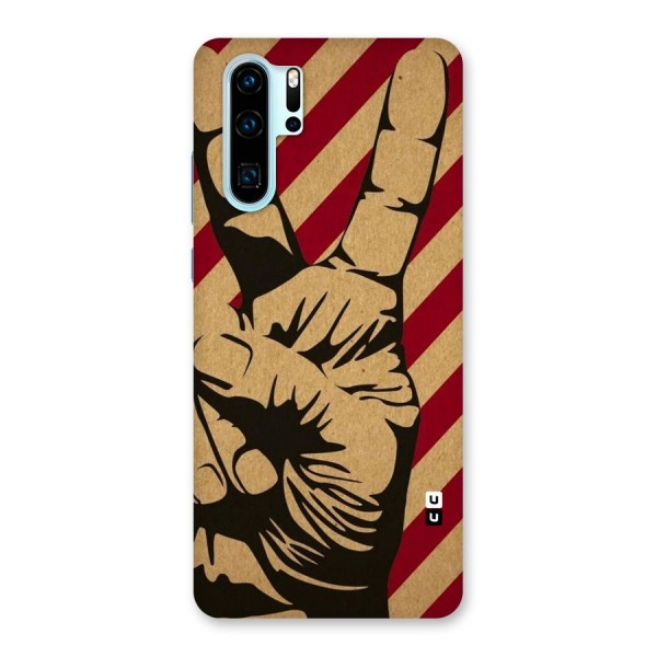 Peace Stripes Back Case for Huawei P30 Pro