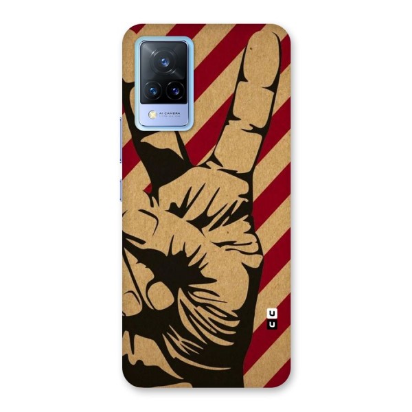 Peace Stripes Back Case for Vivo V21 5G