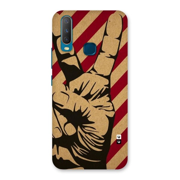 Peace Stripes Back Case for Vivo Y17