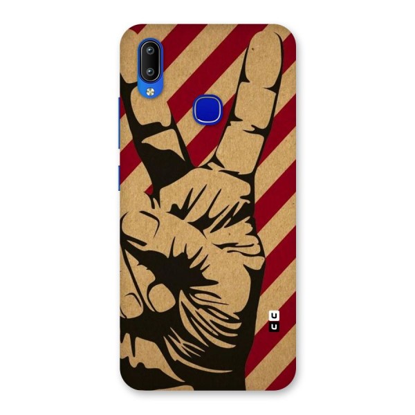 Peace Stripes Back Case for Vivo Y91