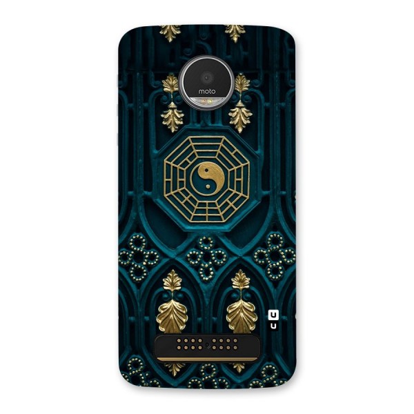 Peace Web Design Back Case for Moto Z Play