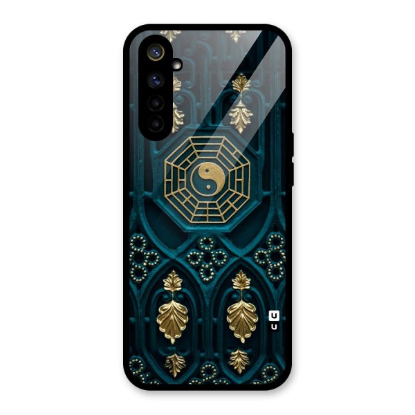 Peace Web Design Glass Back Case for Realme 6