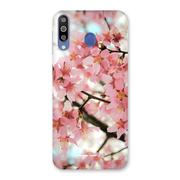 Peach Floral Back Case for Galaxy M30