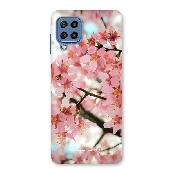 Peach Floral Back Case for Galaxy M32