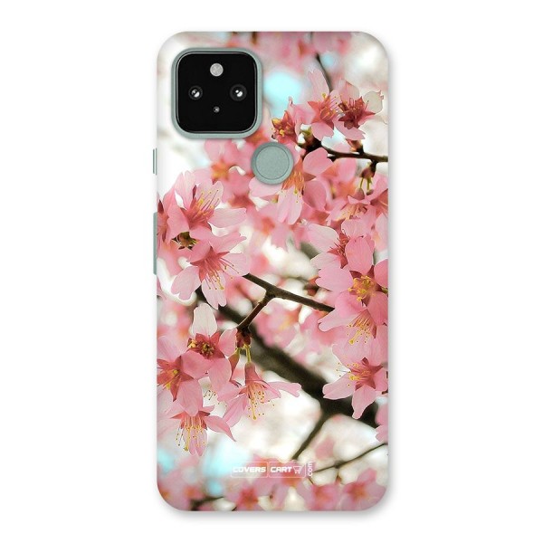 Peach Floral Back Case for Google Pixel 5