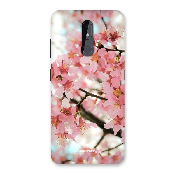 Peach Floral Back Case for Nokia 3.2