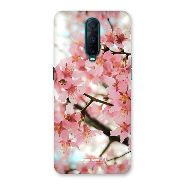 Peach Floral Back Case for Oppo R17 Pro