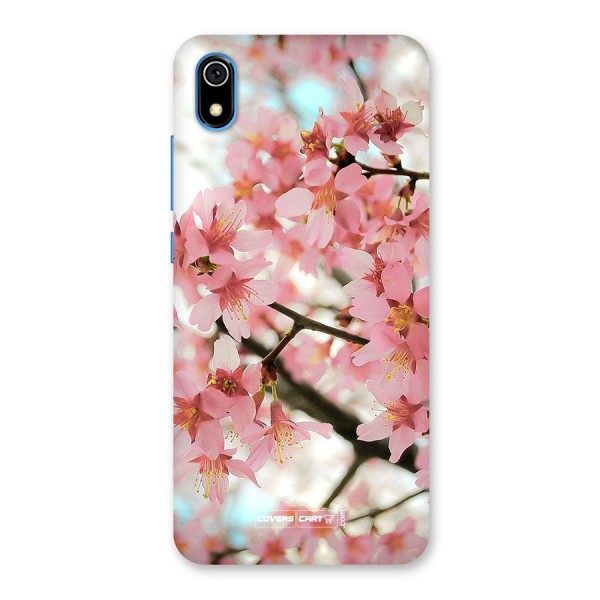 Peach Floral Back Case for Redmi 7A