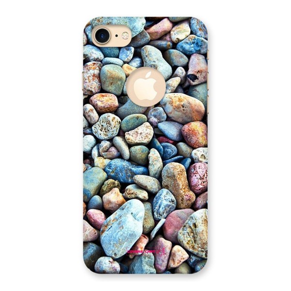 Pebbles Back Case for iPhone 8 Logo Cut