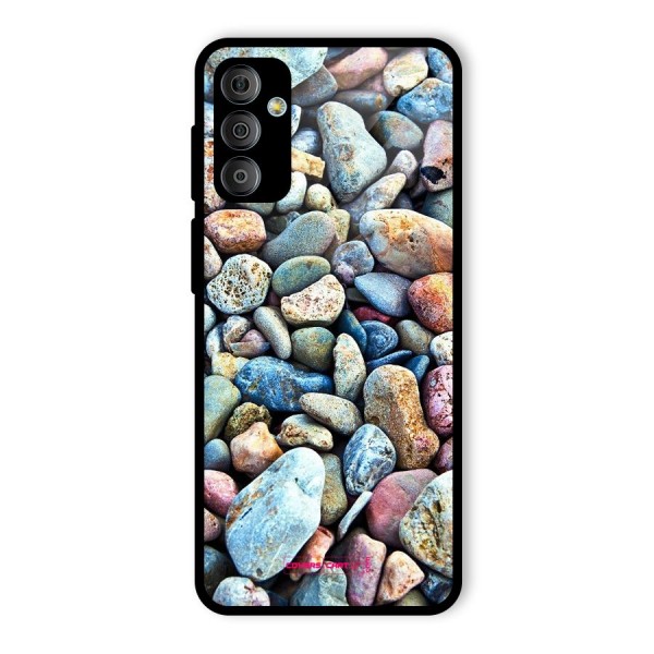 Pebbles Glass Back Case for Galaxy F23