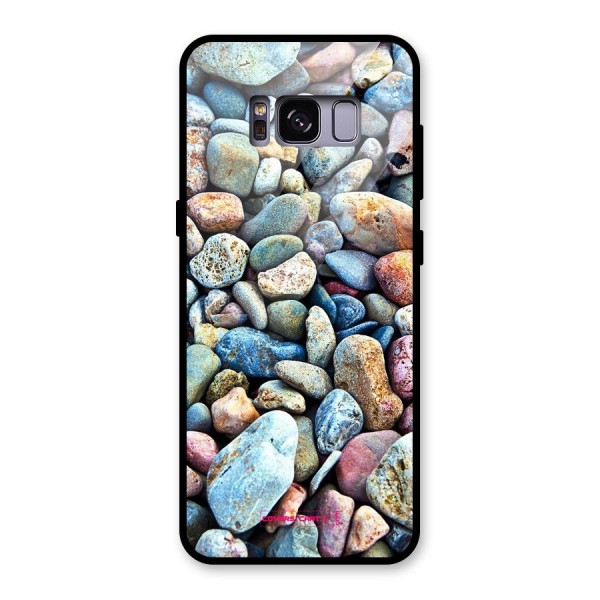 Pebbles Glass Back Case for Galaxy S8