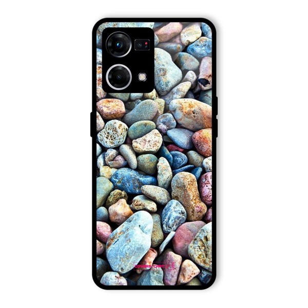 Pebbles Glass Back Case for Oppo F21 Pro 4G