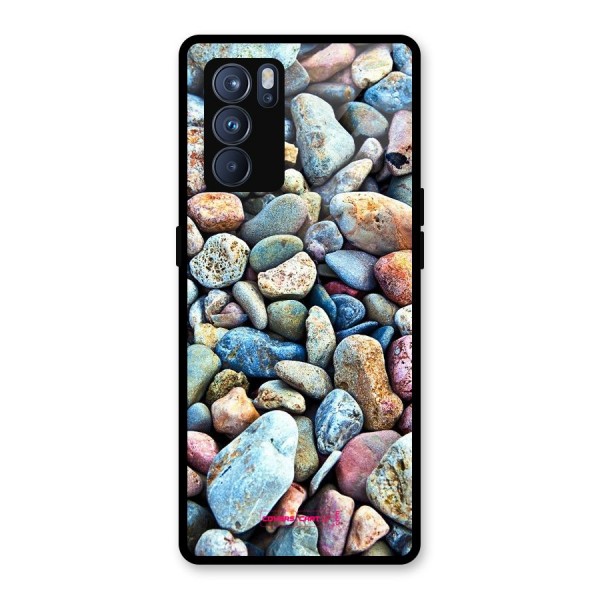 Pebbles Glass Back Case for Oppo Reno6 Pro 5G