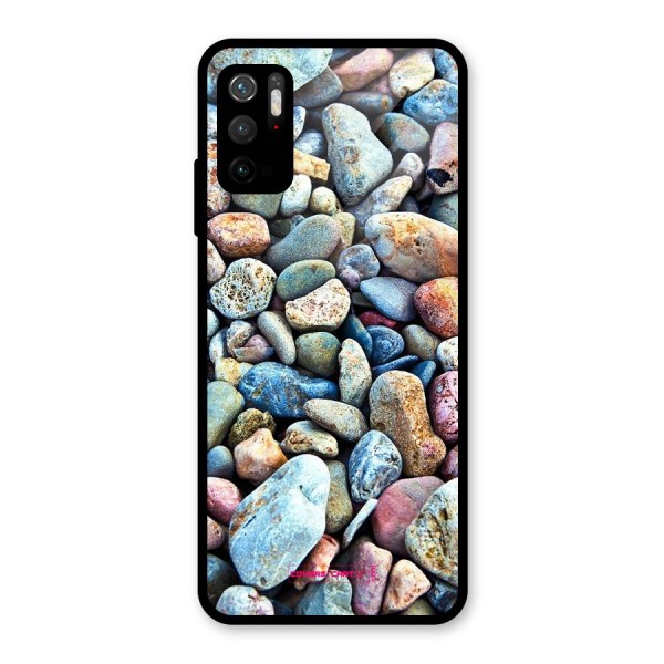 Pebbles Glass Back Case for Poco M3 Pro 5G