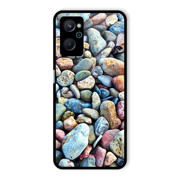 Pebbles Glass Back Case for Realme 9i