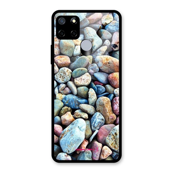 Pebbles Glass Back Case for Realme C15