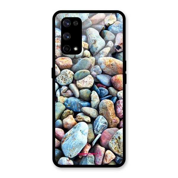 Pebbles Glass Back Case for Realme X7 Pro