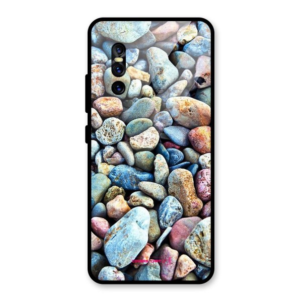 Pebbles Glass Back Case for Vivo V15 Pro