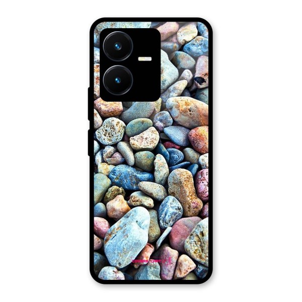 Pebbles Glass Back Case for Vivo Y22