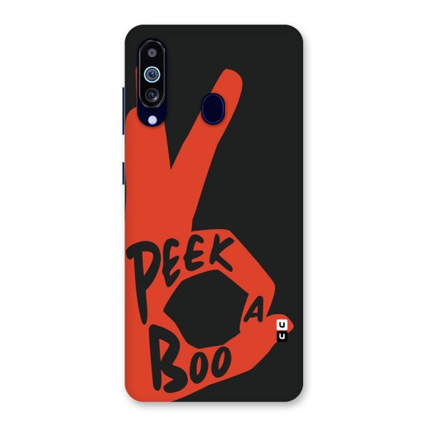 Peek-a-boo Back Case for Galaxy A60