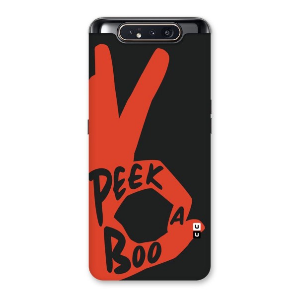 Peek-a-boo Back Case for Galaxy A80