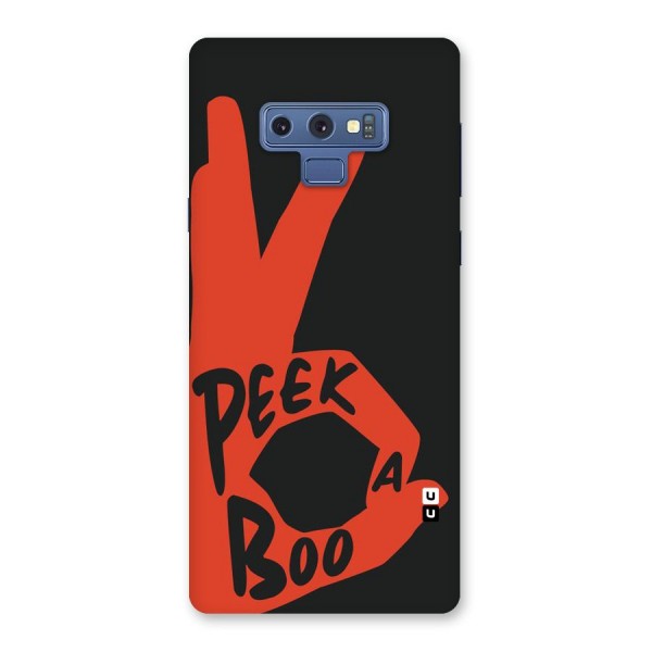 Peek-a-boo Back Case for Galaxy Note 9