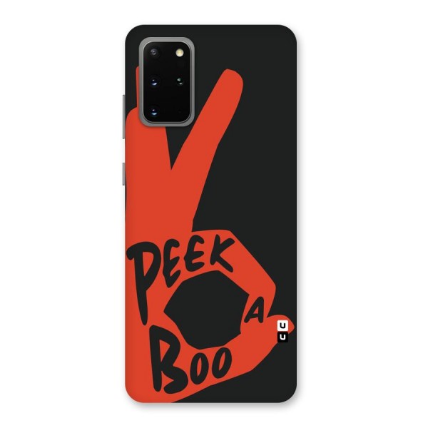 Peek-a-boo Back Case for Galaxy S20 Plus