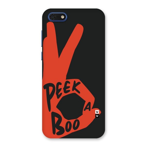 Peek-a-boo Back Case for Honor 7s