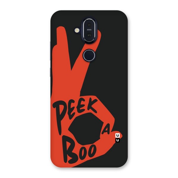 Peek-a-boo Back Case for Nokia 8.1