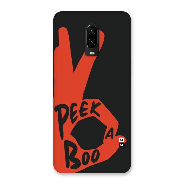 Peek-a-boo Back Case for OnePlus 6T