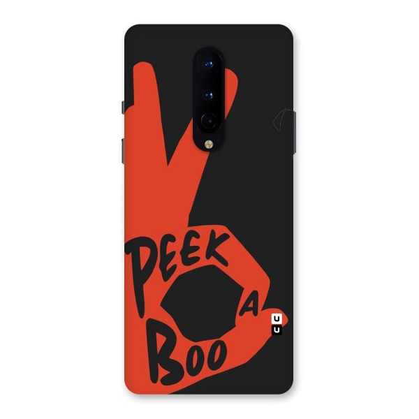 Peek-a-boo Back Case for OnePlus 8