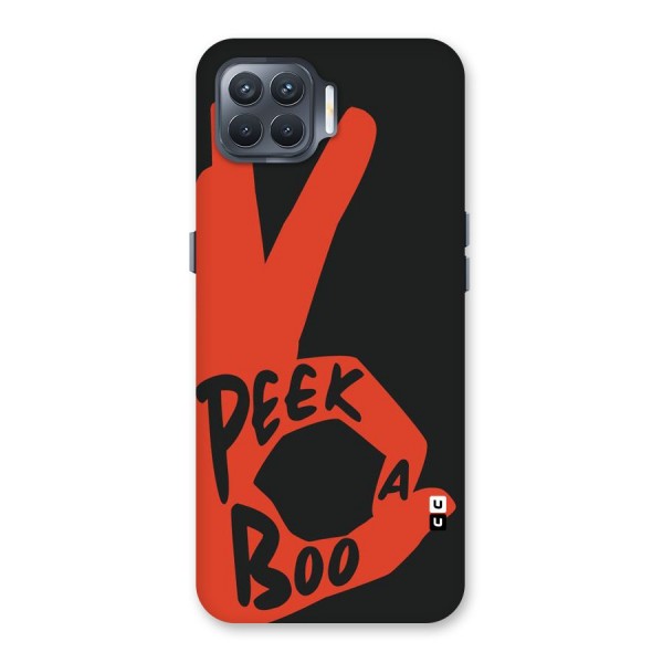 Peek-a-boo Back Case for Oppo F17 Pro