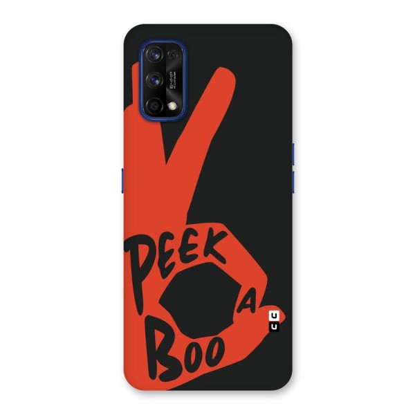 Peek-a-boo Back Case for Realme 7 Pro