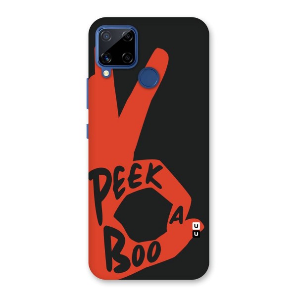 Peek-a-boo Back Case for Realme C12