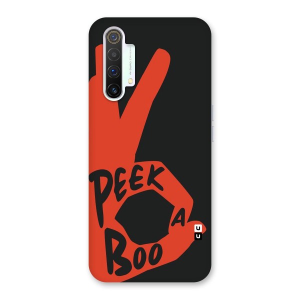 Peek-a-boo Back Case for Realme X3 SuperZoom