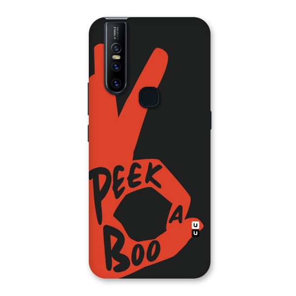 Peek-a-boo Back Case for Vivo V15