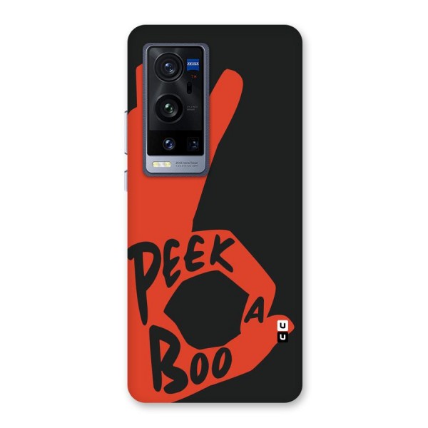 Peek-a-boo Back Case for Vivo X60 Pro Plus