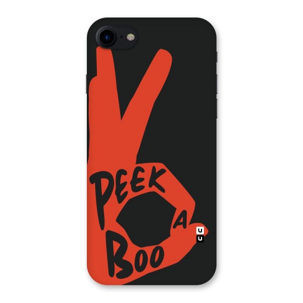 Peek-a-boo Back Case for iPhone SE 2020