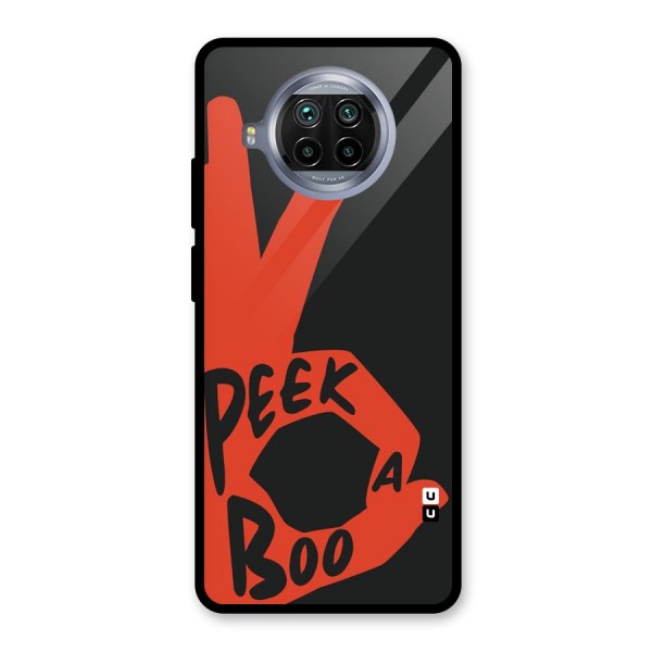 Peek-a-boo Glass Back Case for Mi 10i