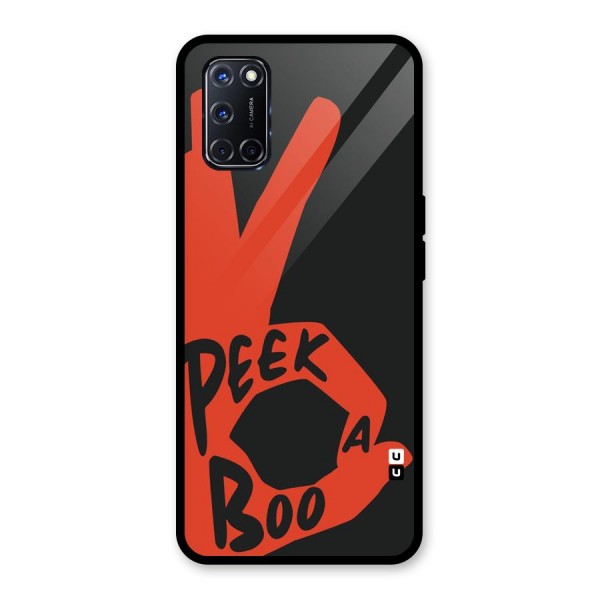 Peek-a-boo Glass Back Case for Oppo A52