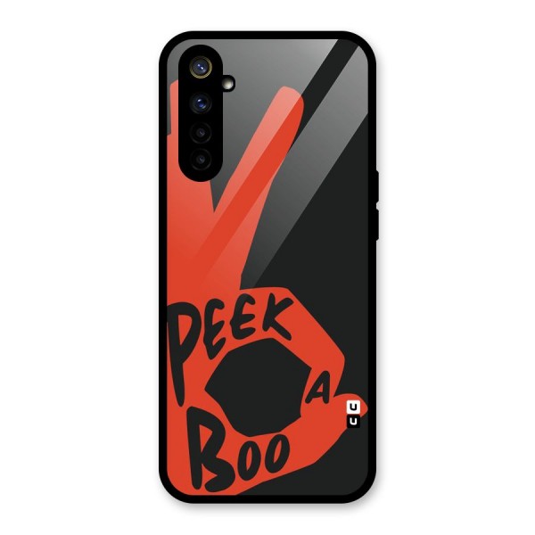 Peek-a-boo Glass Back Case for Realme 6