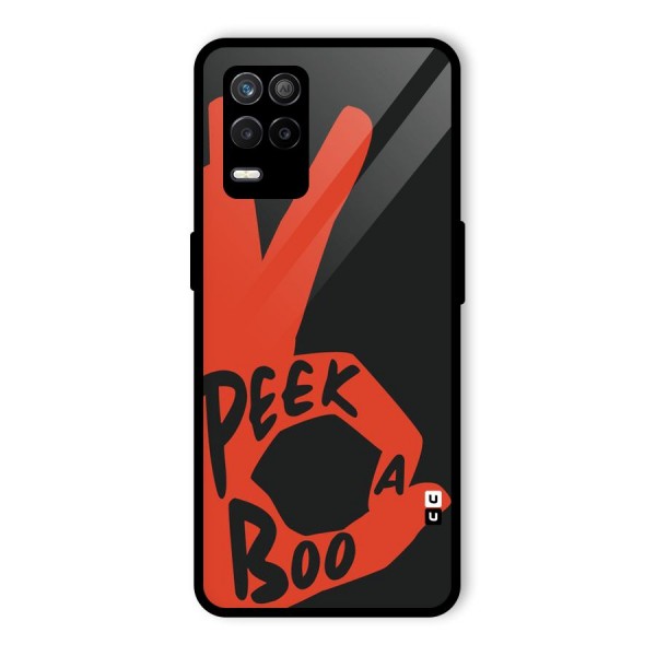 Peek-a-boo Glass Back Case for Realme 9 5G